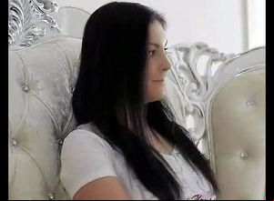 Ash-blonde young senses horny, she takes